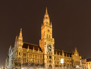 Fototapeta na wymiar New Town Hall Munich - Germany, Bavaria