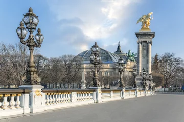 Photo sur Plexiglas Pont Alexandre III Paris France Pont Alexandre III