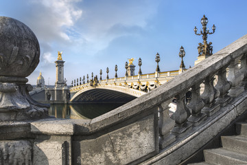 Paris France Pont Alexandre III