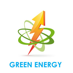 Vector Logo Green Energy © puckillustrations