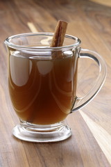 hot fresh apple cider