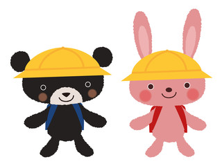 くまとうさぎ（一年生）