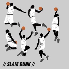 slam dunk collection with cool six pose