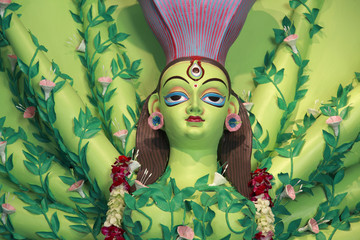 The Hindu Godess Durga