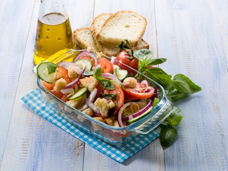 panzanella traditional tuscany salad