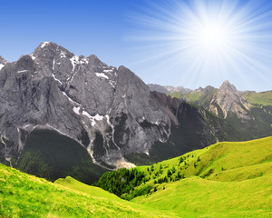 Marmolada peak,Val di Fassa - Italy Alps