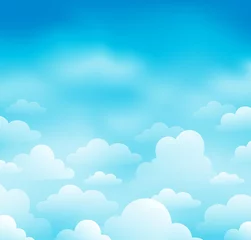 Cercles muraux Ciel Image thème ciel et nuages 1