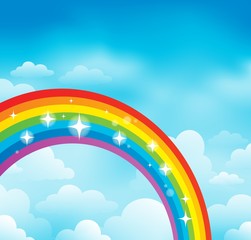 Sky and clouds theme image 2