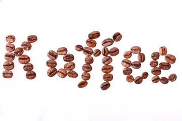 Naklejka premium Kaffee