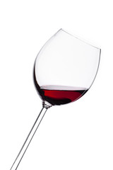 Wine isolated on white background