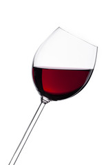 Wine isolated on white background