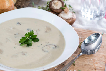 Homemade Mushroom Soup
