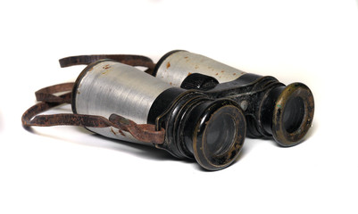 altes Fernglas, Militärglas, Feldstecher, vintage