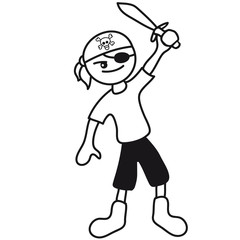 Fototapeta premium Pirate