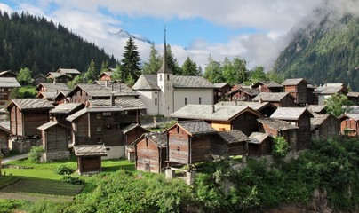 Dorf Blatten