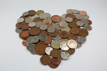 love heart of money