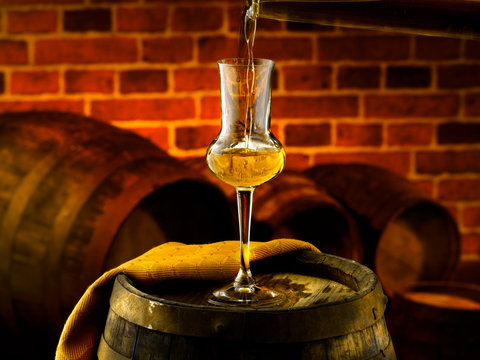 grappa in cantina