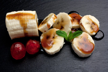 Banana caramellata