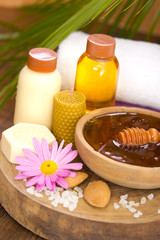 Honey and spa treatment