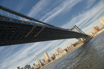 Fototapeta premium New York Manhattan widok z East River