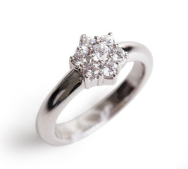 Close-up Of Diamond Ring