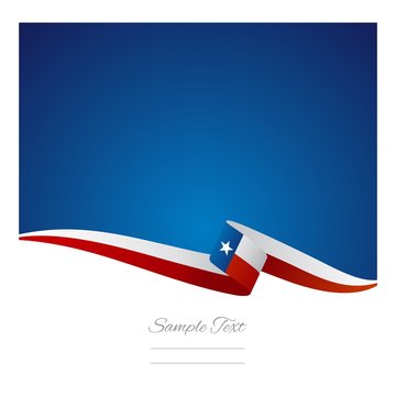 Abstract color background Texas flag vector
