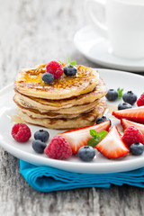 frische Pancakes