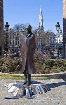 Bela Bartok Statue in Brussels
