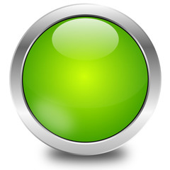 blank green button