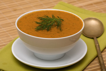 Vegetable cream soup