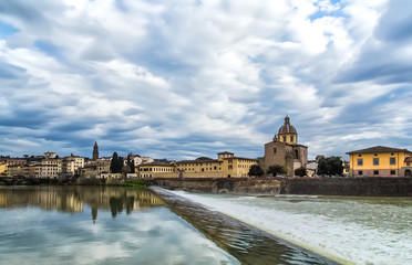 The river Arno at Florence