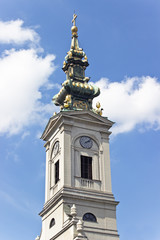 Fototapeta na wymiar Belgrade cathedral church