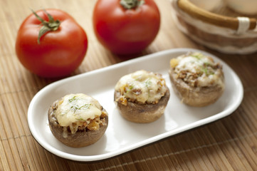 stuffed mushrooms