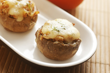 stuffed mushrooms