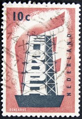 Dutch post stamp