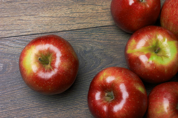 Fresh Red Apples