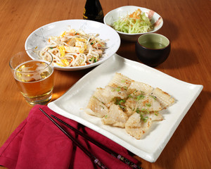 menu di pesce giapponese
