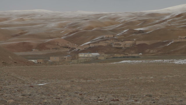 Village dans les dunes,  Afghanistan