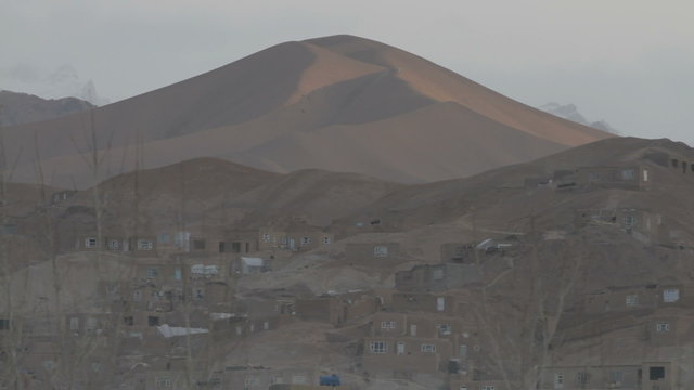 Maisons dans les montagnes 01, Afganistan