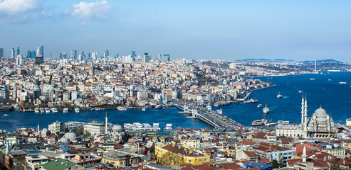 Obraz na płótnie Canvas Istanbul city ​​view