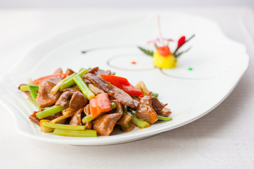 fried pork slices