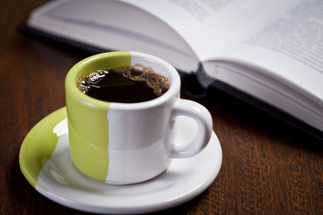 Coffee and reading