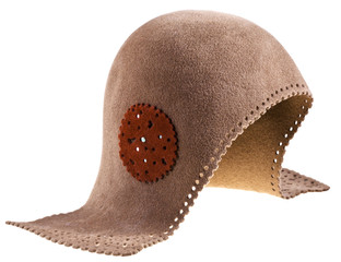 felt women helmet hat