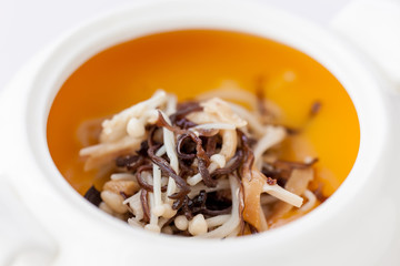 Chinese Cuisine: Mushroom & Ginseng Soup
