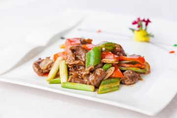 fried pork slices