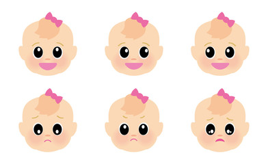 赤ちゃんの表情