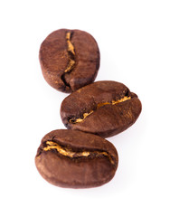 coffe beans isolated