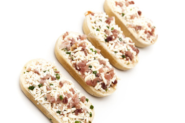 meat and cheese paninis