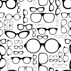 seamless pattern from glasses