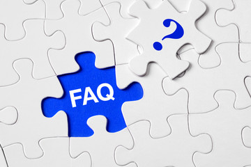 Puzzel mit FAQ